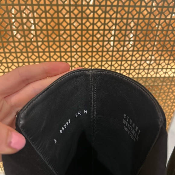 Stuart Weitzman Black Gore-Tex waterproof Boots Size 8.5 excellent condition - Picture 6 of 11